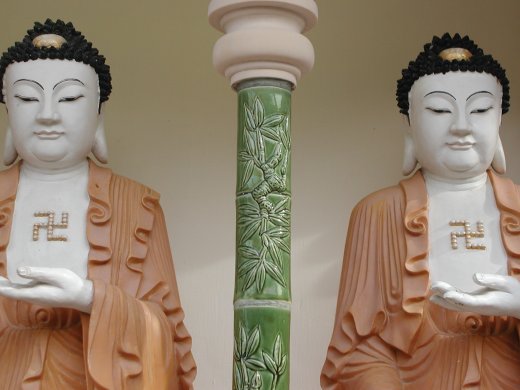 Nazi Buddha Turtle Temple