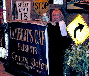 Lambert's Cafe Presents Geneva Bolen