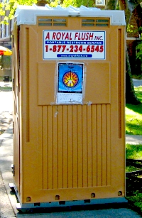 Royal Flush portable toilet
