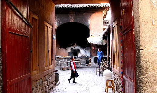 Pisac, Peru in the sacred valley