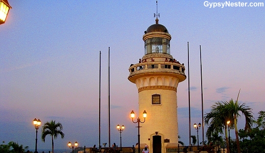 Lighthouse atop Santa Ana Hill, Guayaquil