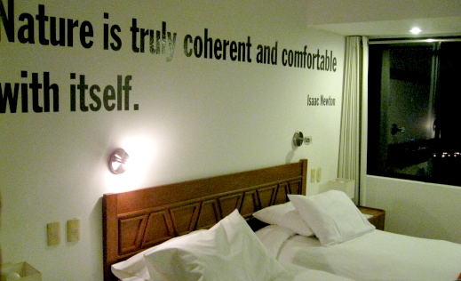 Our beautiful room at the Hotel El Mapi in Aguas Calientes