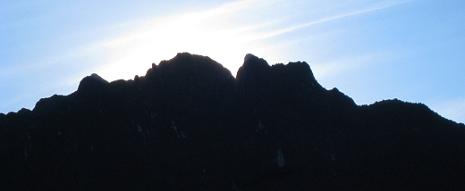 Pre sunrise at Machu Picchu