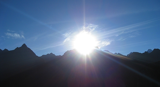 Sunrise at Machu Picchu