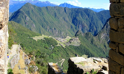 Machu Picchu from the Sun Gate
