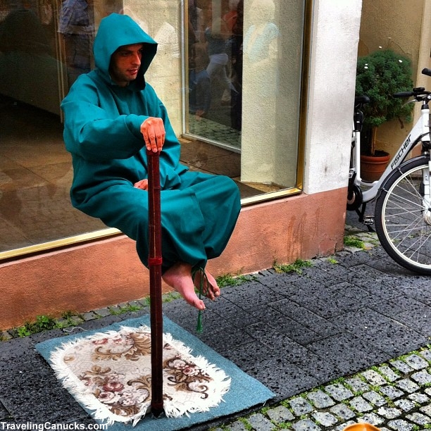 Floating Street Performer by Cam of Traveling Canucks