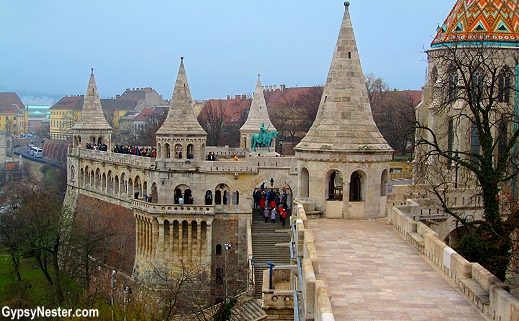 Fisherman's Bastion in Budapest, Hungary