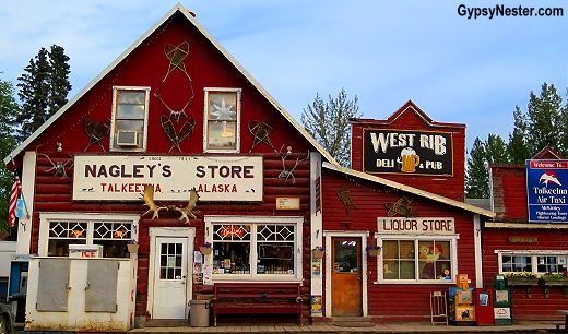 Nagley's General Store, home of the cat mayor, Stubbs, in Talkeetna, Alaska