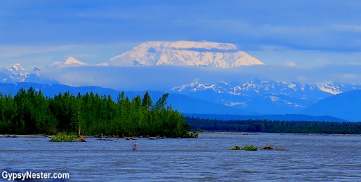Mountain view from Talkeetna, Alaska